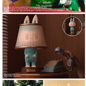 Labubu “Almost Hidden” figurine, NWT Authentic